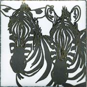 Zebras button