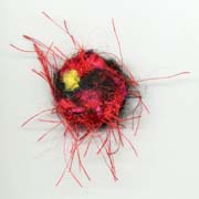 felted button