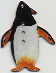 Gentoo Penquin button