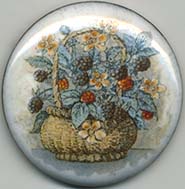 Basket of raspberries button